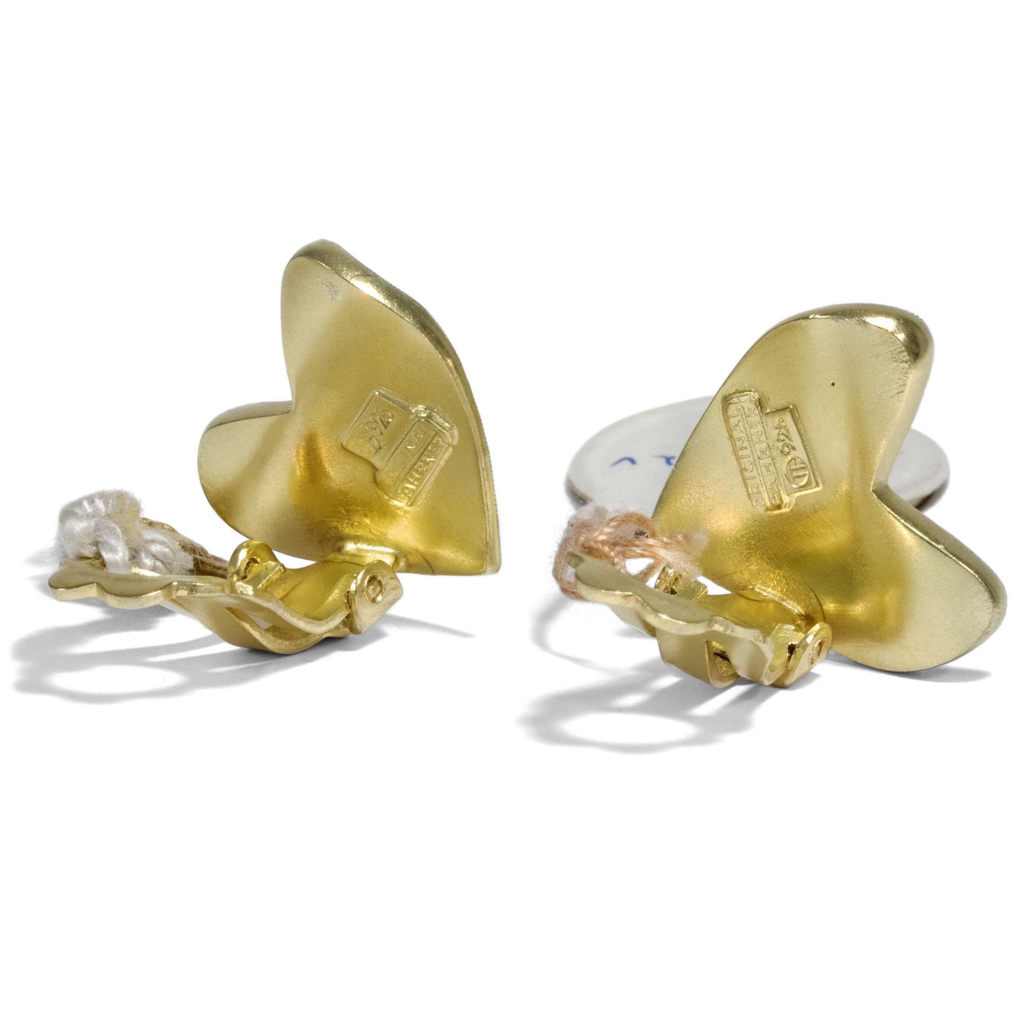 613376-hofer-antikschmuck-yGlamouroese-Ohrclips-in-vergoldetem-Silber-von-Theodor-Fahrner-1950er-Jahre-Goldfaecher_3
