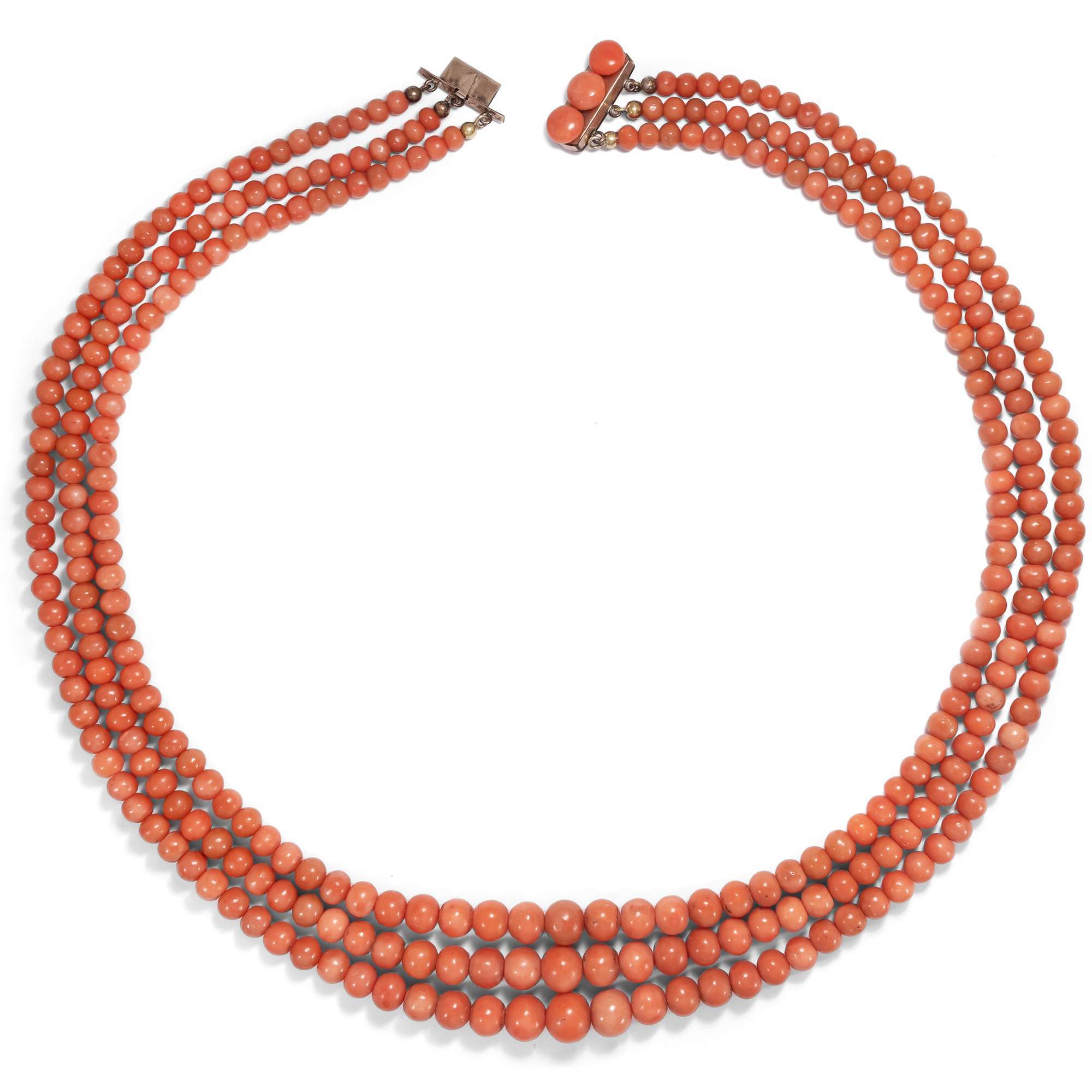 616472-hofer-antikschmuck-Dreireihiges-Verlaufscollier-aus-grossen-Lachskorallen-Italien-um-1890-Sogno-Mediterraneo_1