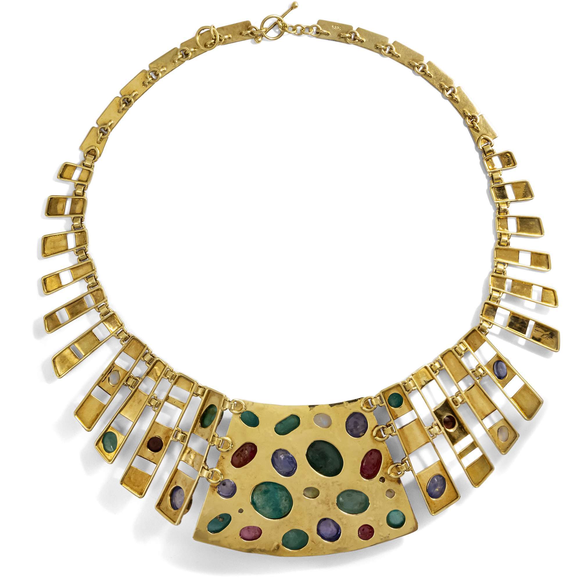 616651-hofer-antikschmuck-Grossartige-vintage-Parure-aus-Bib-Collier-Armband-und-Ohrringen-mit-Farbedelsteinen-in-Gold-1950er-Jahre-Tochter-der-Sonne_4