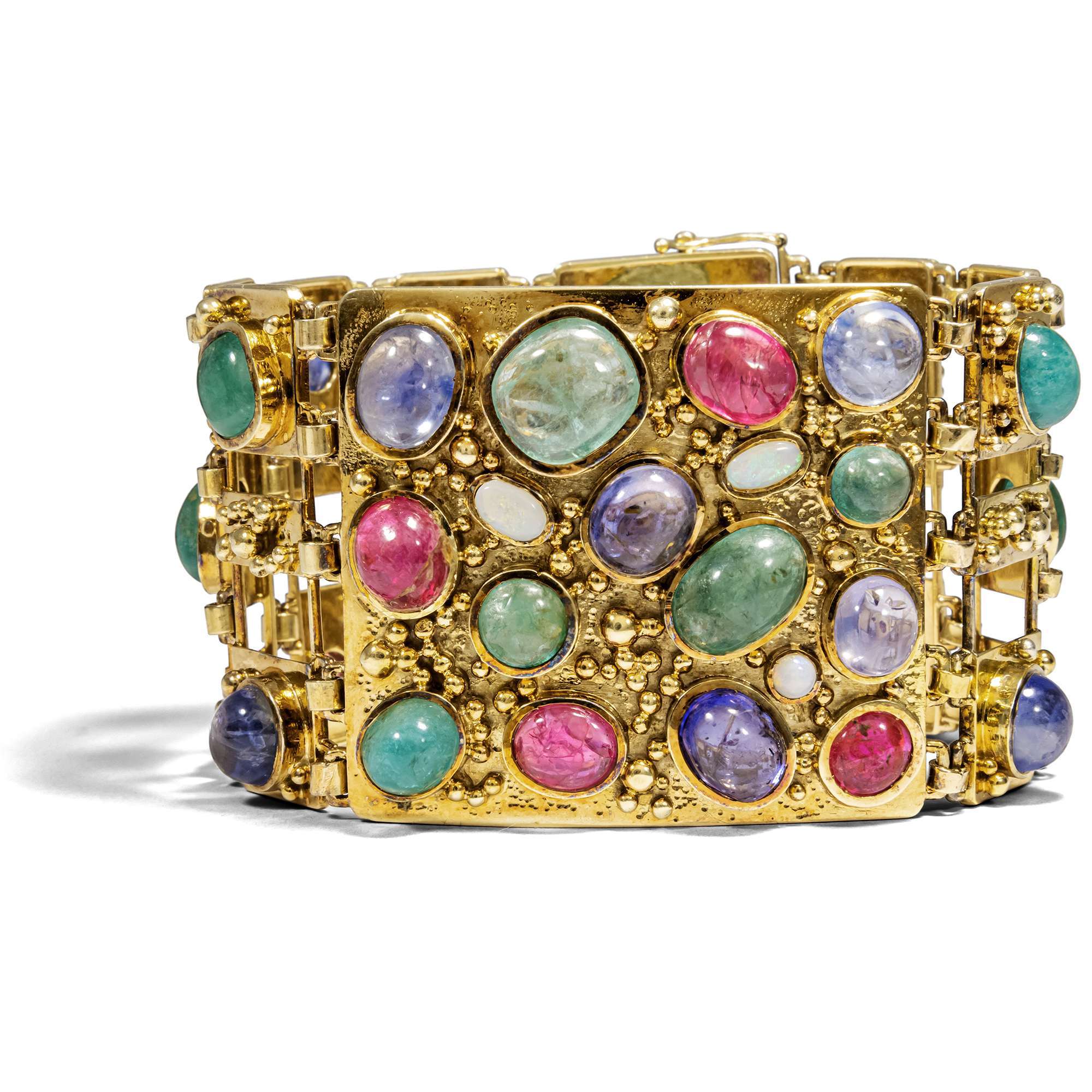 616651-hofer-antikschmuck-Grossartige-vintage-Parure-aus-Bib-Collier-Armband-und-Ohrringen-mit-Farbedelsteinen-in-Gold-1950er-Jahre-Tochter-der-Sonne_6