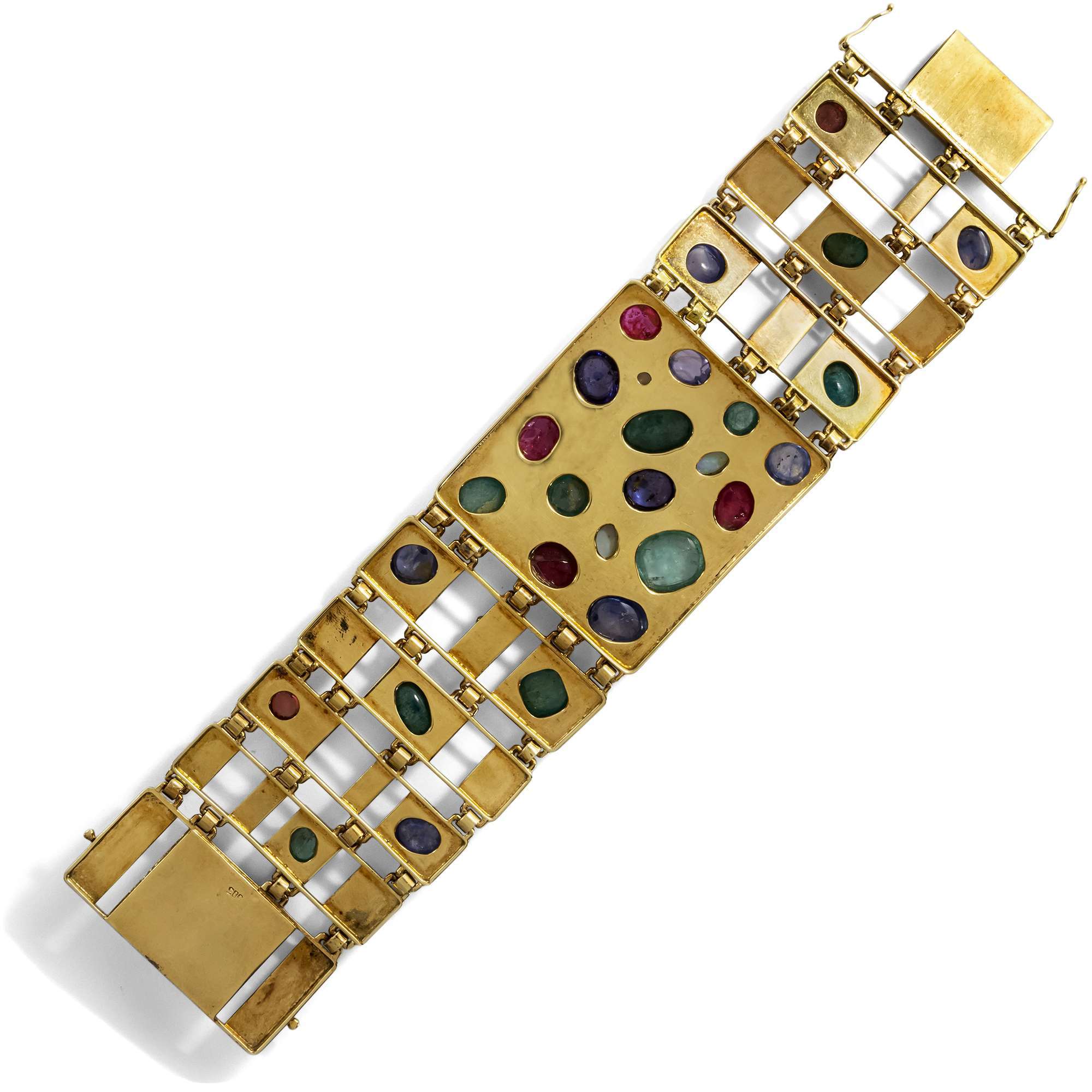616651-hofer-antikschmuck-Grossartige-vintage-Parure-aus-Bib-Collier-Armband-und-Ohrringen-mit-Farbedelsteinen-in-Gold-1950er-Jahre-Tochter-der-Sonne_8