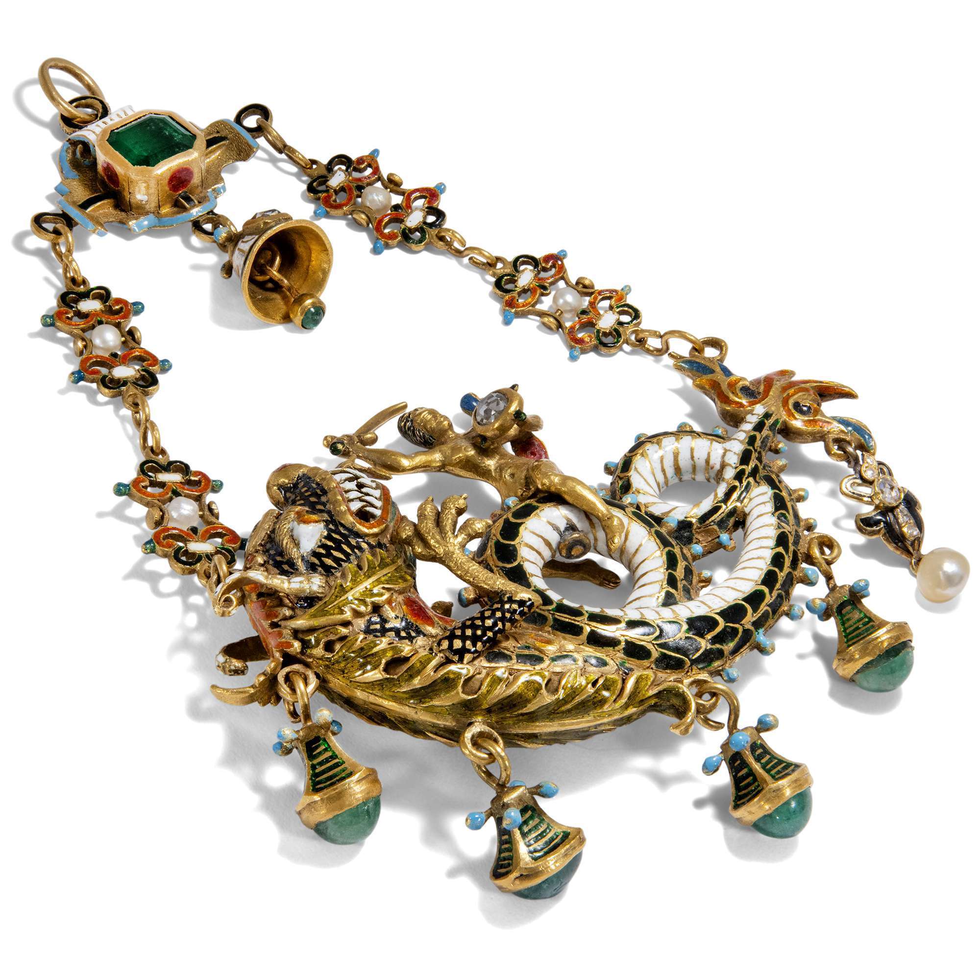 621834-hofer-antikschmuck-Grosser-Anhaenger-des-Historismus-in-der-Art-von-Reinhold-Vasters-um-1890-Vincit-Omnia-Veritas_7