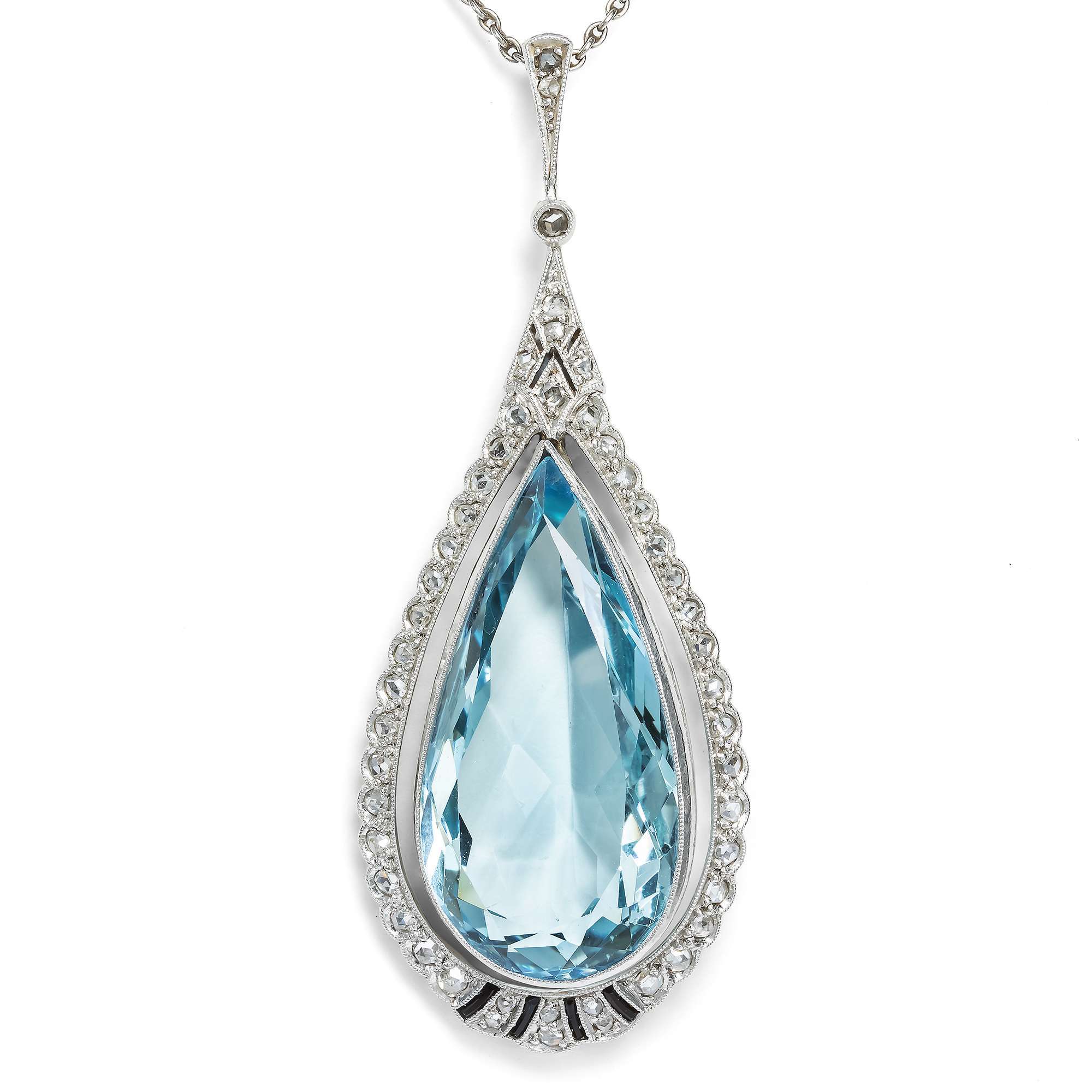 624264-hofer-antikschmuck-Feines-Art-Deco-Collier-mit-Aquamarin-und-Onyx-in-Platin-auf-Gold-Wilhelm-Mueller-um-1925-Aus-dem-Juwel-Palais