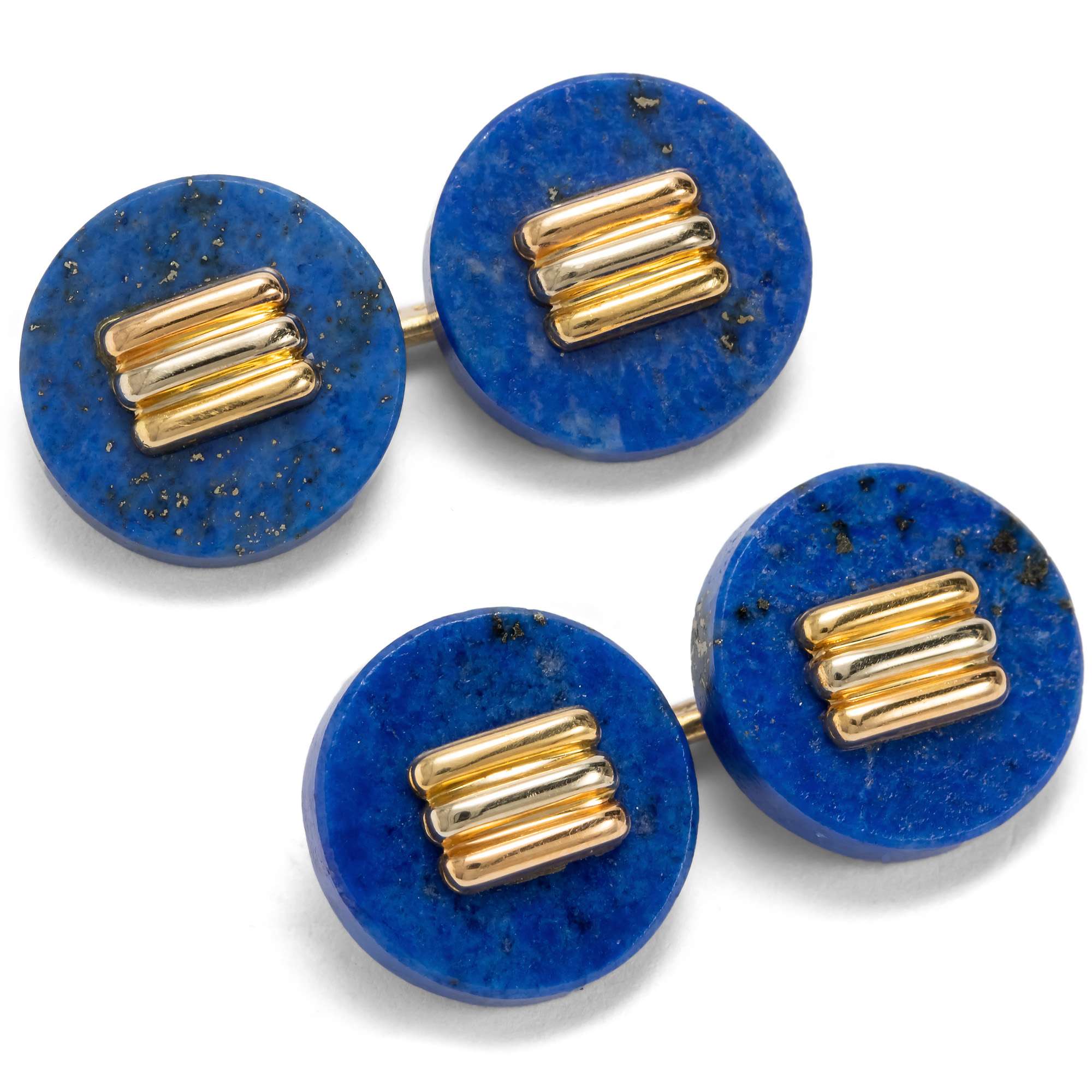 624345-hofer-antikschmuck-Vintage-Manschettenknoepfe-aus-Lapis-Lazuli-und-Gold-von-Cartier-Paris-1989-Trinity-pour-lui_1