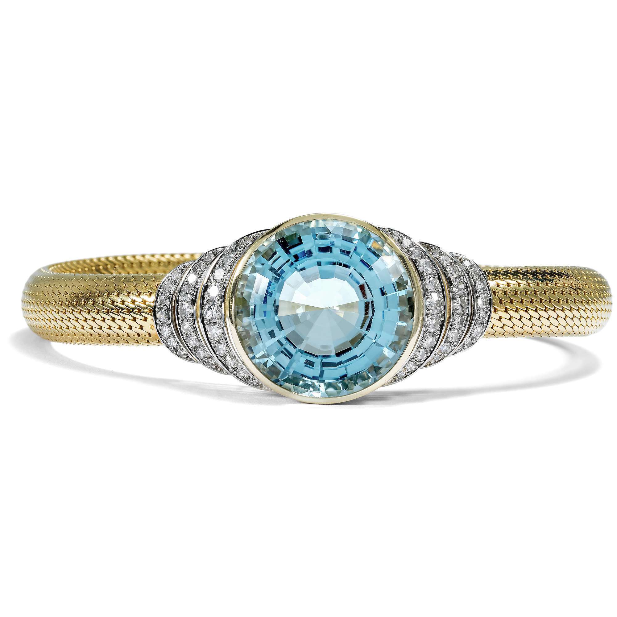 625186-hofer-antikschmuck-Antikes-Retro-Armband-mit-Aquamarin-und-Diamanten-in-Gold-um-1935-Freude-an-der-Farbe_1