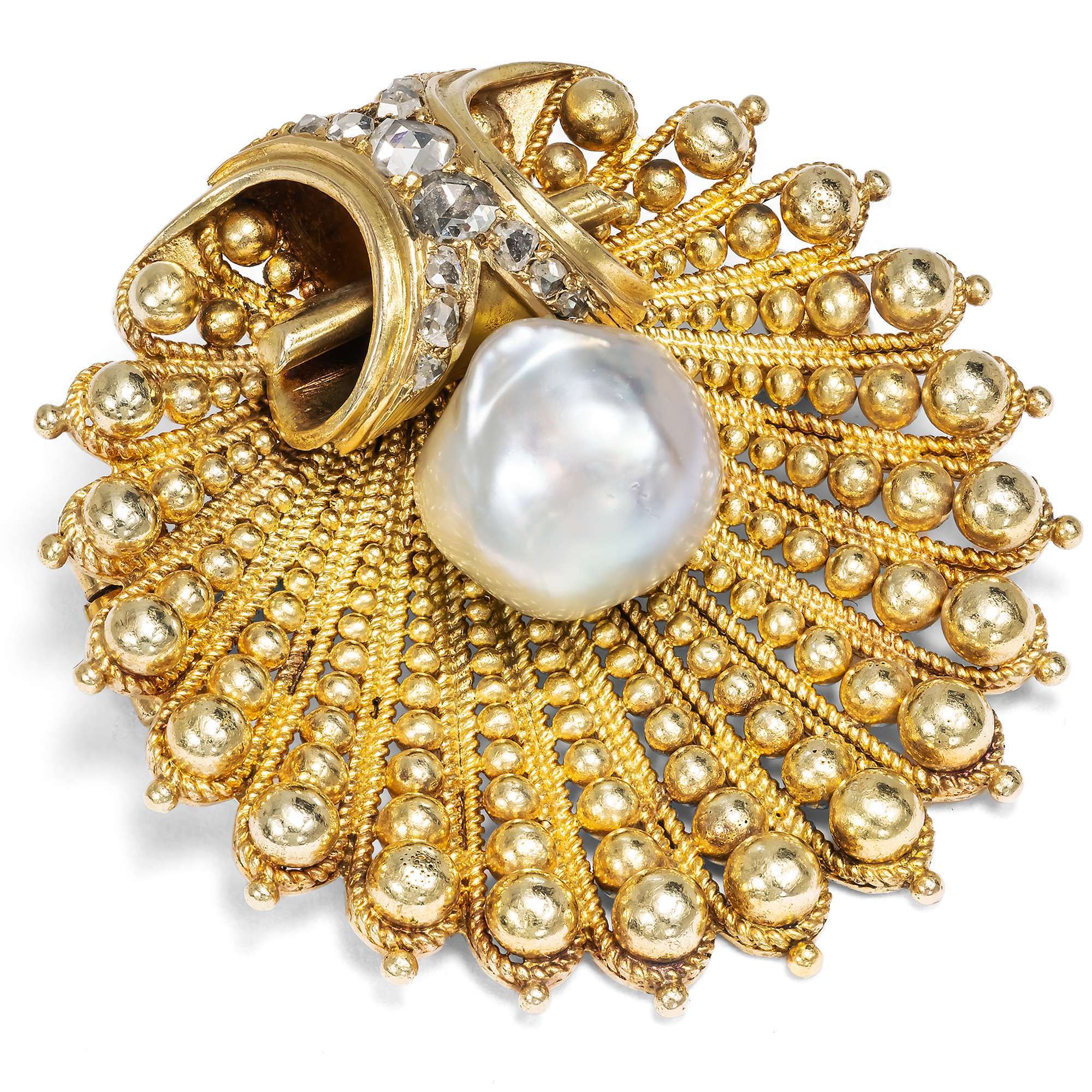 626036-hofer-antikschmuck-Antike-Goldbrosche-in-Muschelform-mit-Diamanten-und-Perle-Wien-um-1880-und-spaeter-Botin-der-Venus_3