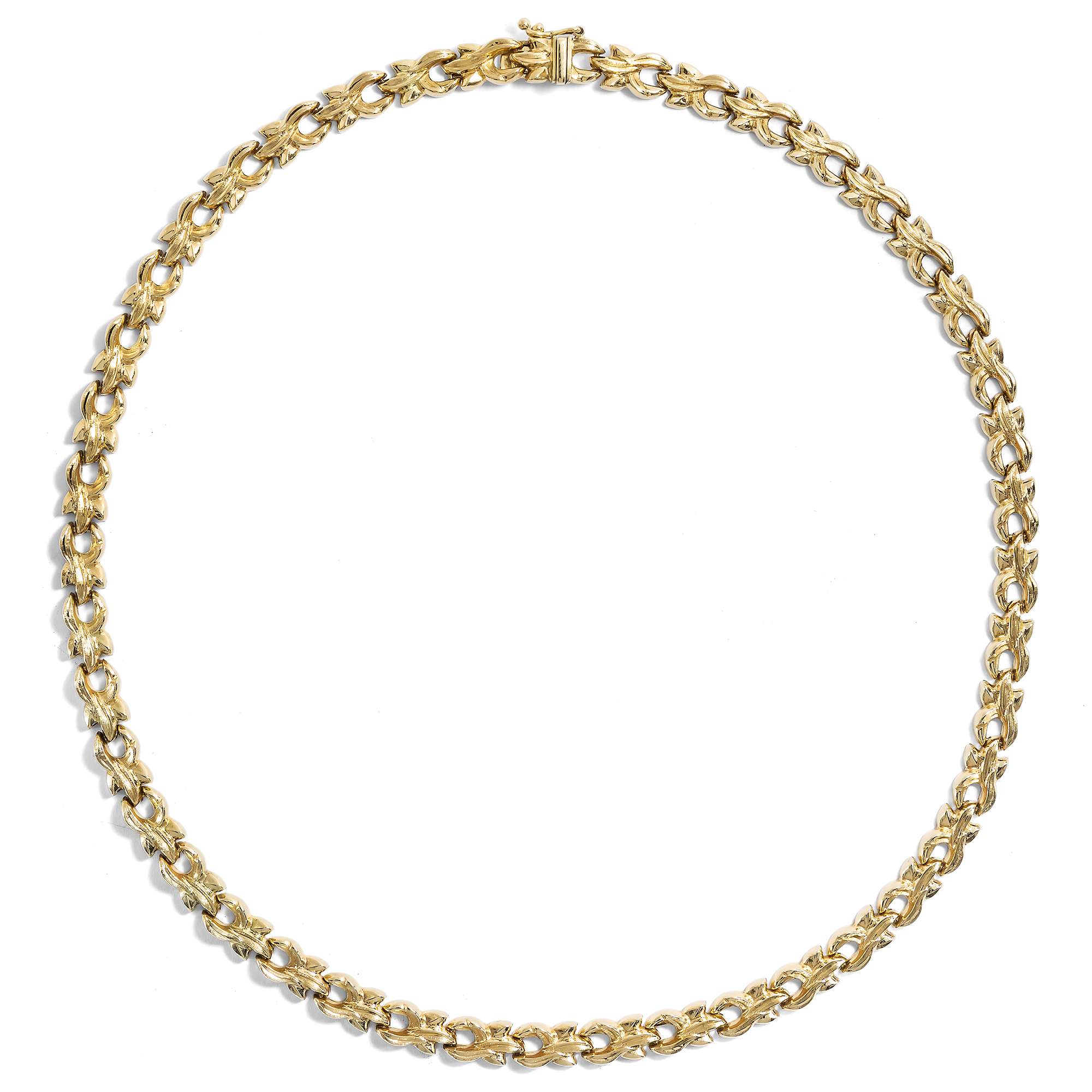 626179-hofer-antikschmuck-Phantasievolles-vintage-Collier-aus-Gelbgold-um-1960-Ein-Statussymbol