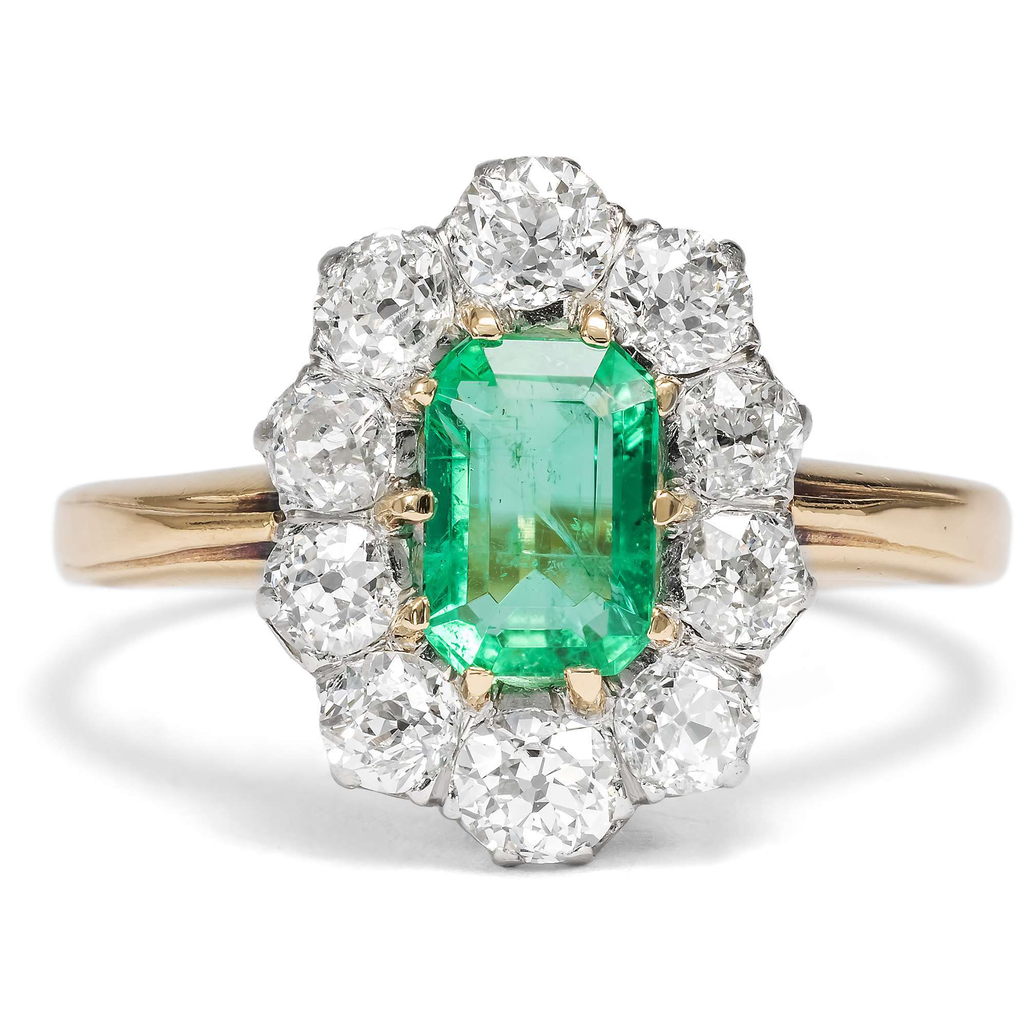 626446-hofer-antikschmuck-Antiker-Ring-der-Belle-epoque-mit-Smaragd-und-Diamanten-im-Altschiff-um-1910-und-spaeter-Von-Sambia-nach-Paris-_2