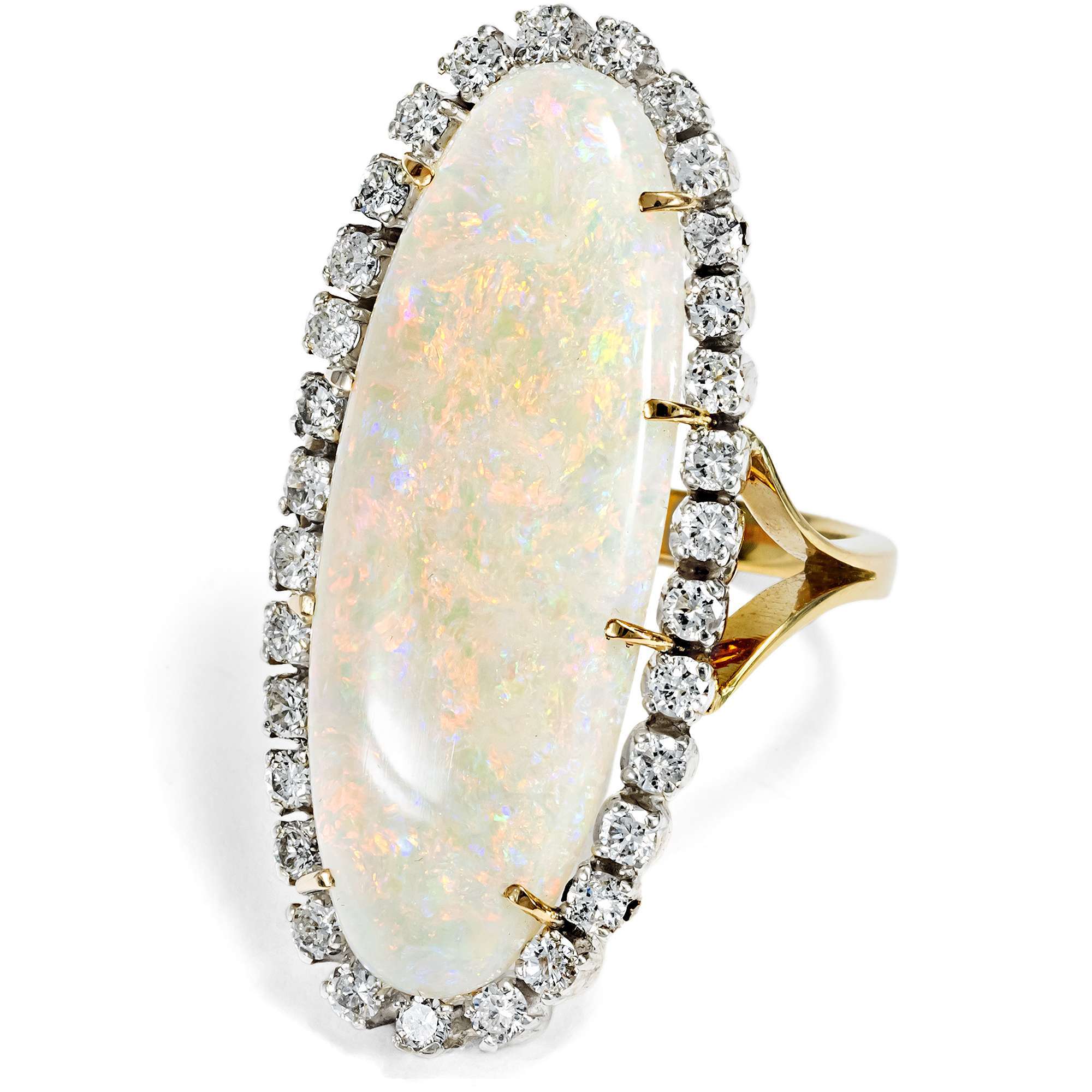 626506-hofer-antikschmuck-Eindrucksvoller-vintage-Ring-mit-Opal-und-Diamanten-in-Gold-und-Silber-um-1980-Im-Gegenlicht_1