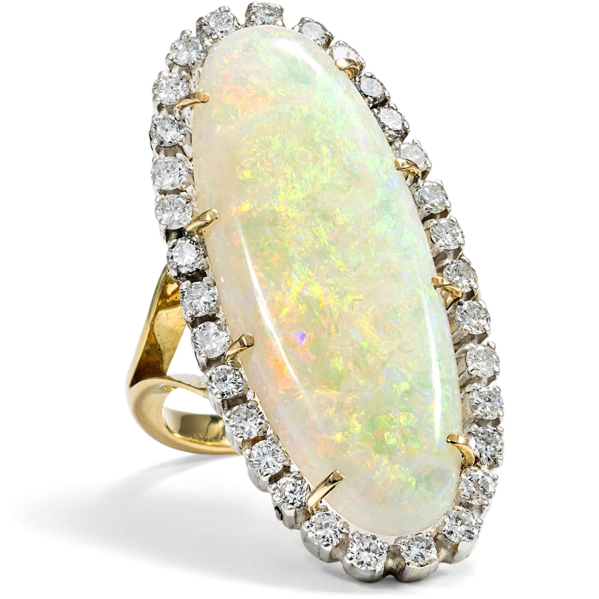 626506-hofer-antikschmuck-Eindrucksvoller-vintage-Ring-mit-Opal-und-Diamanten-in-Gold-und-Silber-um-1980-Im-Gegenlicht_8