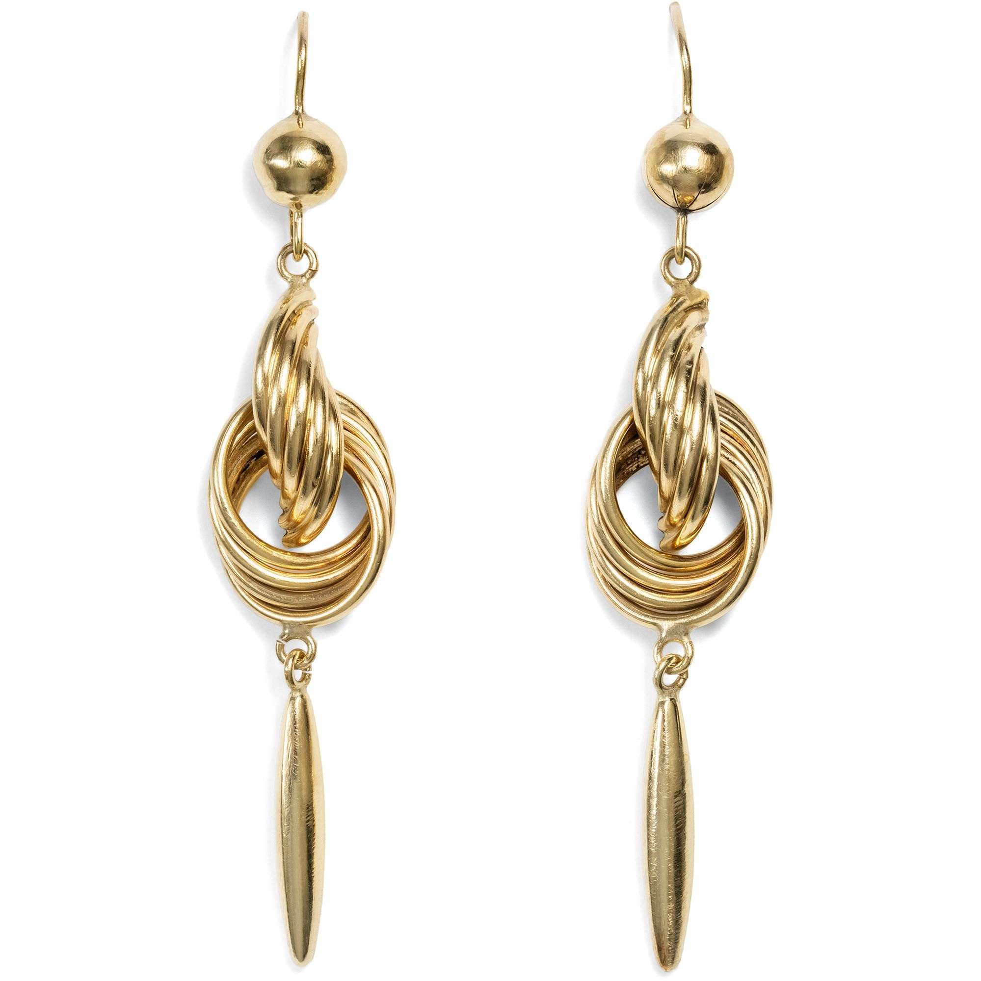 626642-hofer-antikschmuck-Elegante-viktorianische-Gold-Ohrringe-Grossbritannien-um-1900-Gross-doch-mit-Leichtigkeit