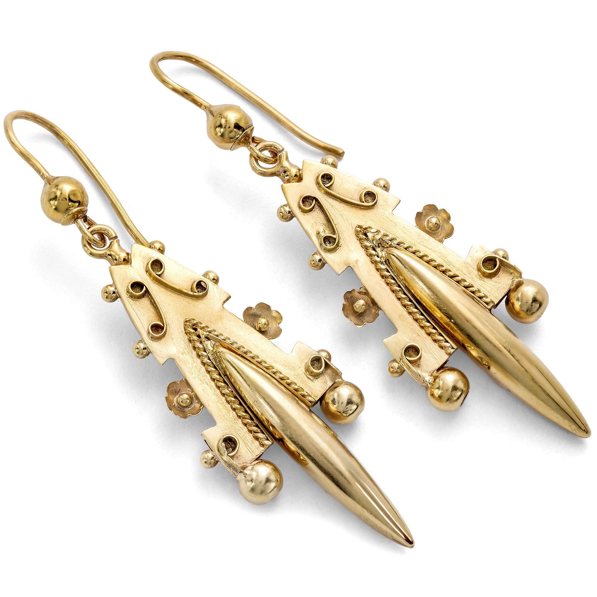 626661-hofer-antikschmuck-Wunderbare-Ohrringe-im-Archaeologischen-Stil-aus-Gold-England-um-1880-und-spaeter-Archaeologischer-Stil_3