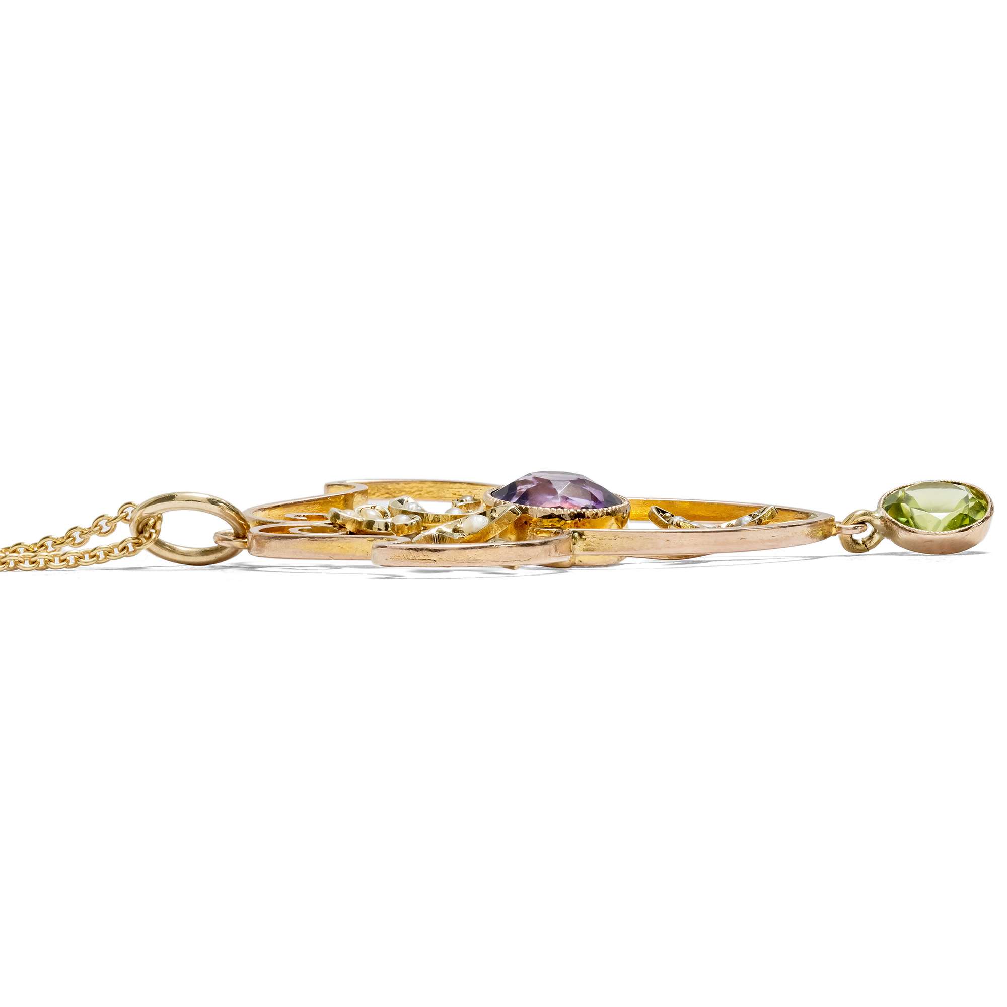 626723-hofer-antikschmuck-Antiker-Suffragetten-Anhaenger-aus-Gold-mit-Amethyst-und-Peridot-England-1910-Taten-statt-Worte_1