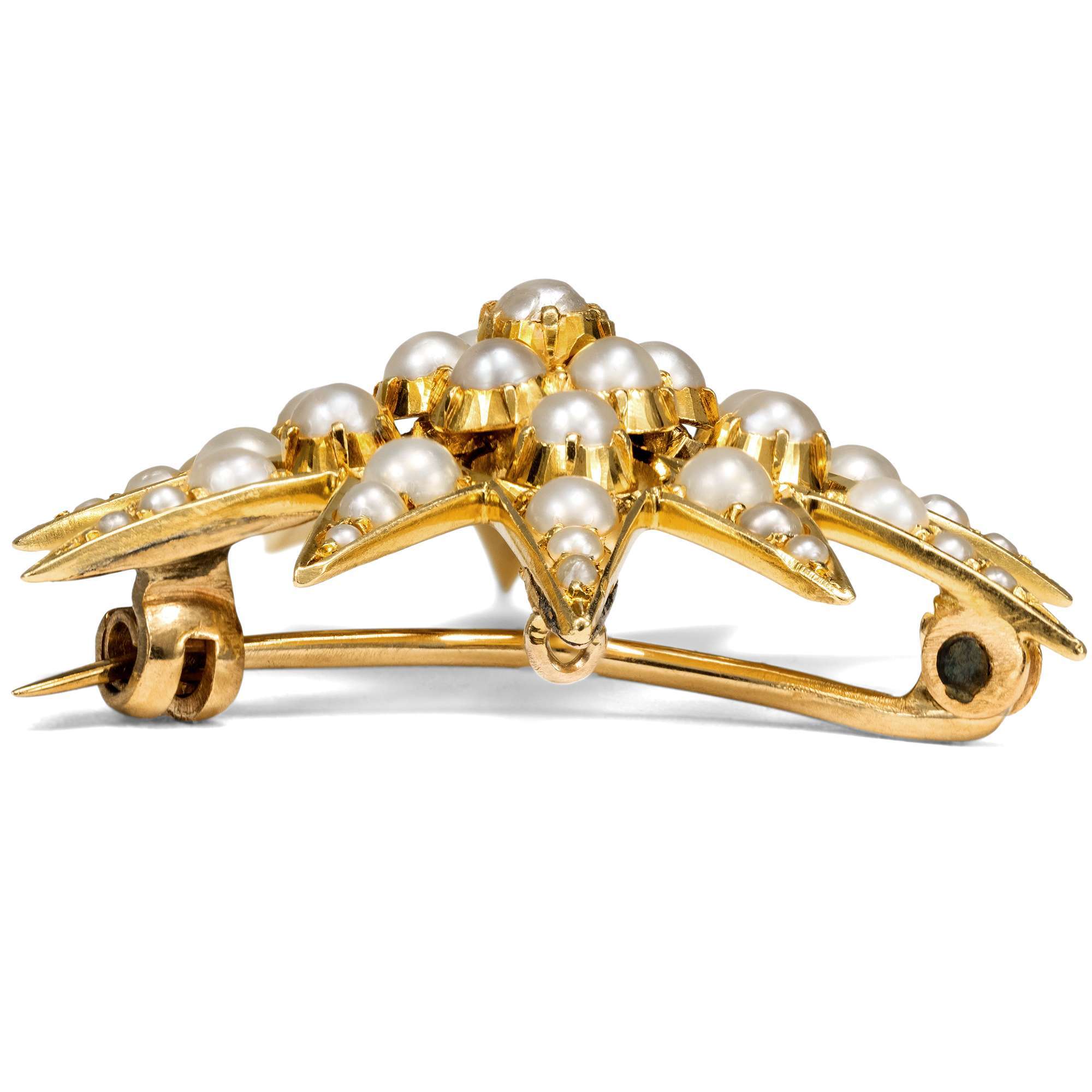 626796-hofer-antikschmuck-Stern-als-Brosche-aus-15ct-Gold-mit-Naturperlen-England-um-1890-Licht-in-dunkler-Nacht_1