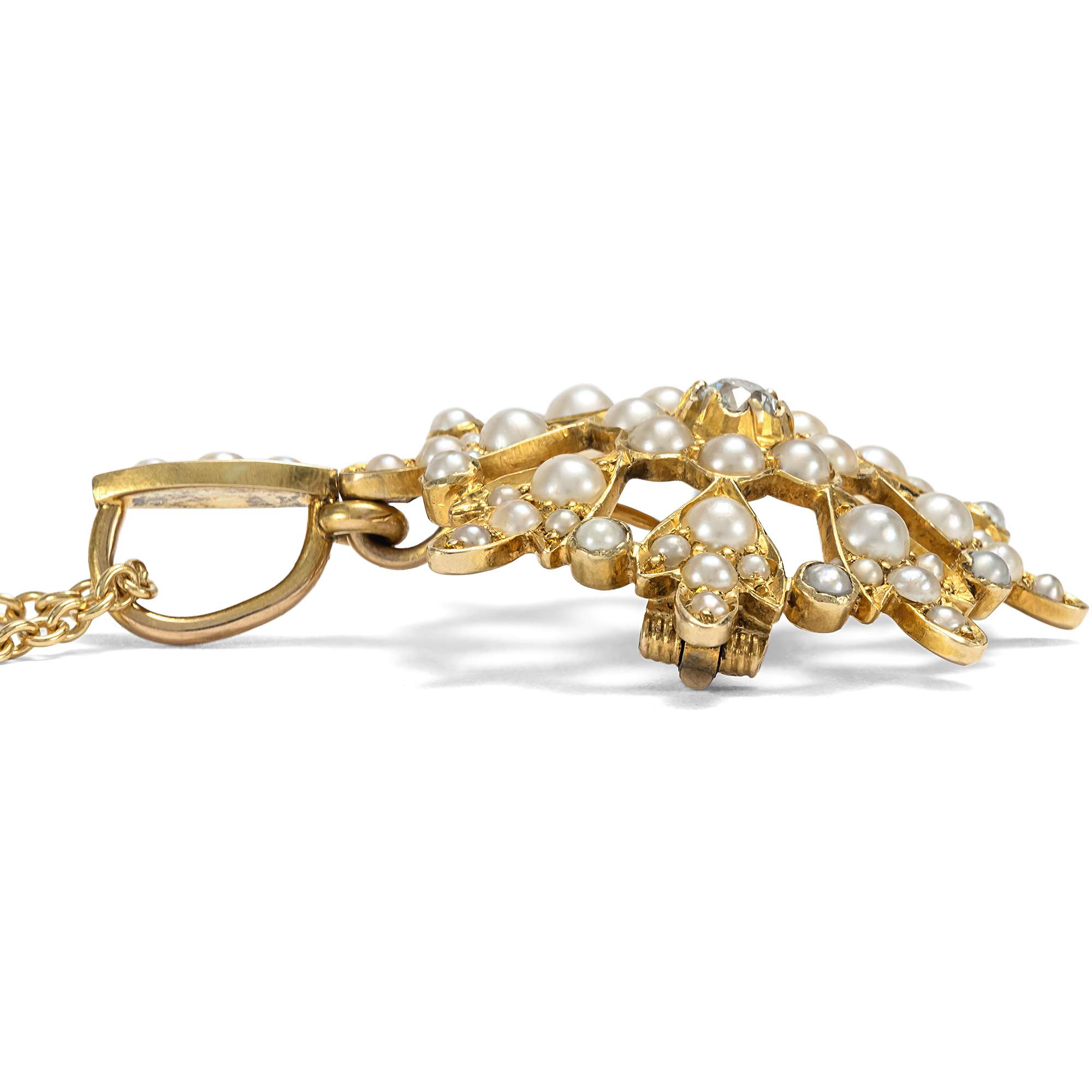 626809-hofer-antikschmuck-Antike-Anhaenger-Brosche-mit-Diamant-und-Perlen-an-Goldkette-Grossbritannien-um-1900-The-Stars-are-in-Blossom_2