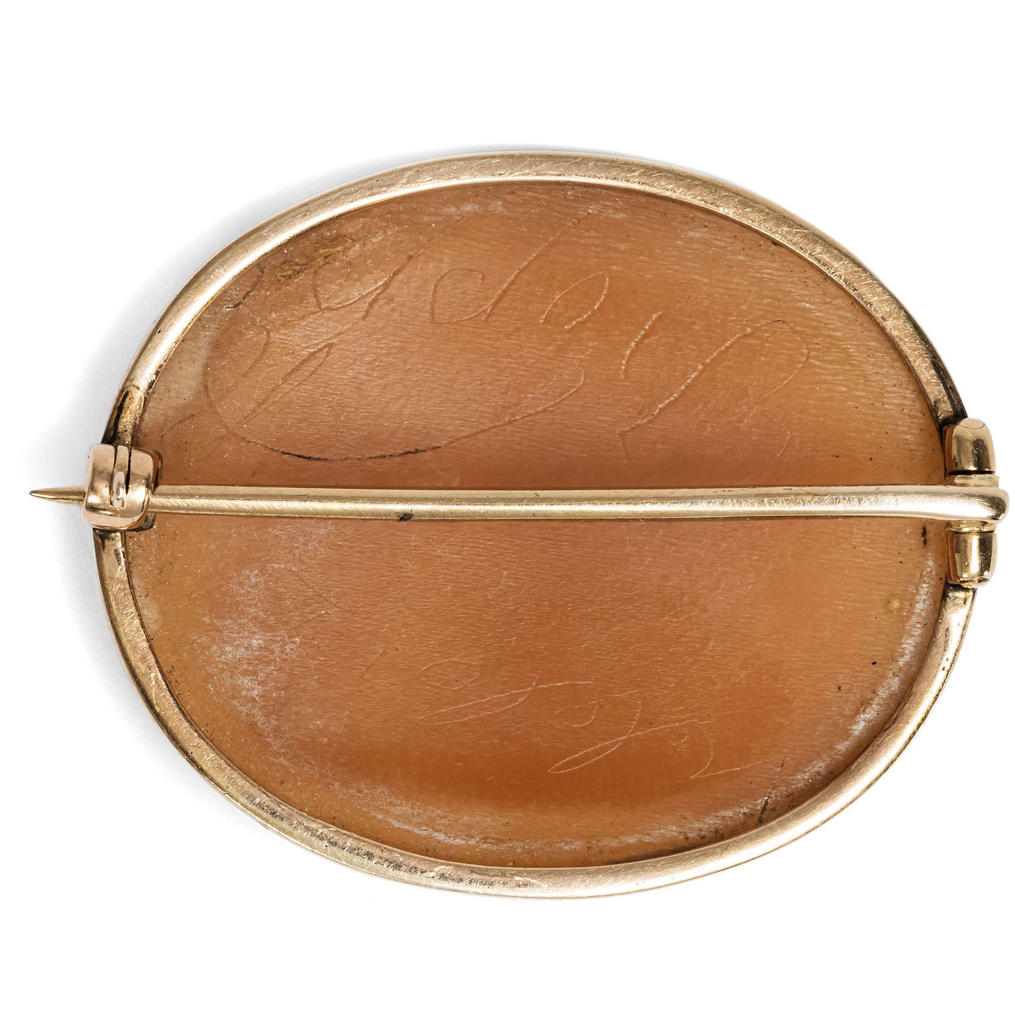 626857-hofer-antikschmuck-Kleine-Muschelgemme-in-Goldfassung-mit-Darstellung-des-Herkules-und-der-Hebe-Italien-um-1875-Der-Trank-der-Unsterblichkeit_3