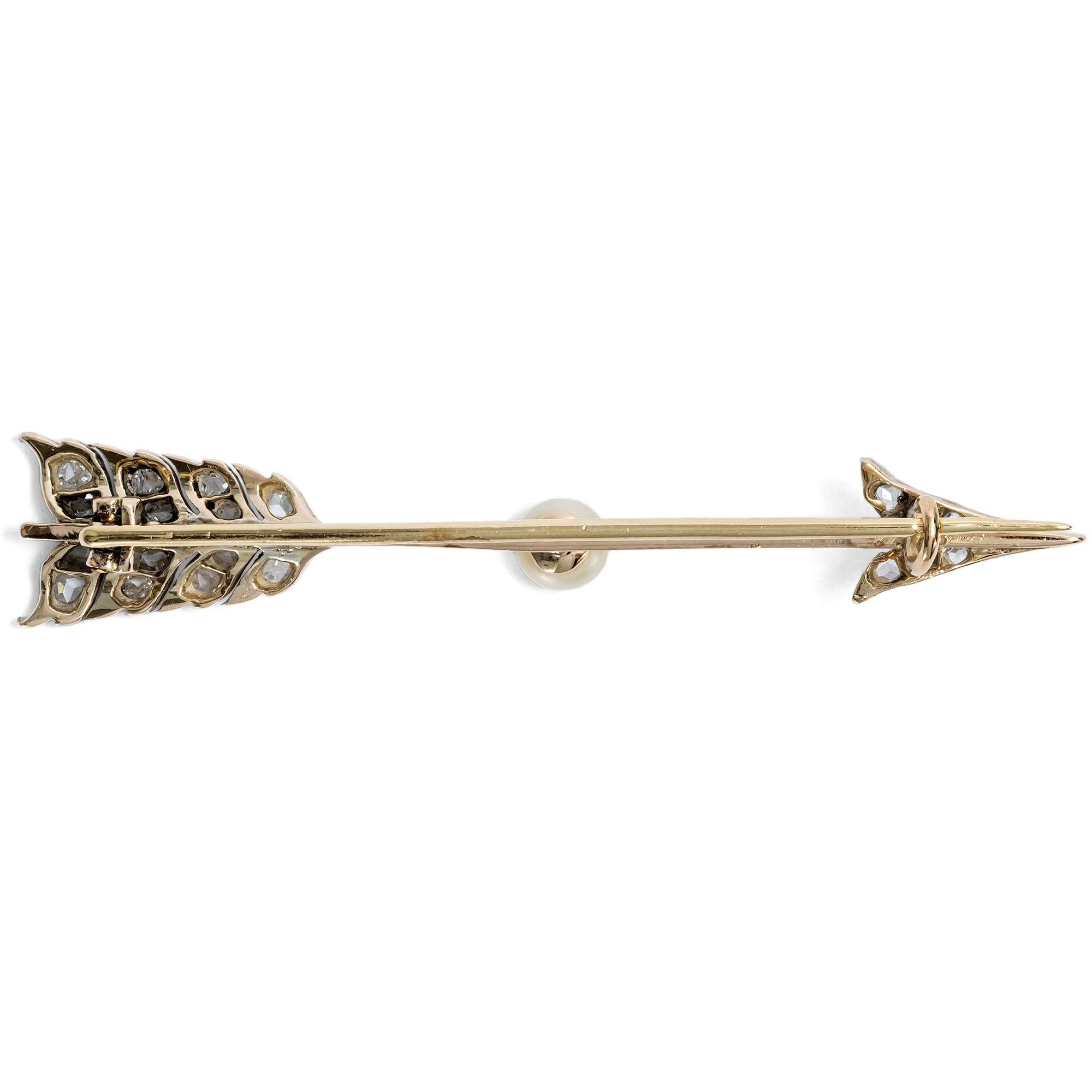 626946-hofer-antikschmuck-Viktorianische-Pfeil-Brosche-mit-Naturperle-und-Diamanten-England-um-1890-Widerstand-zwecklos-_3