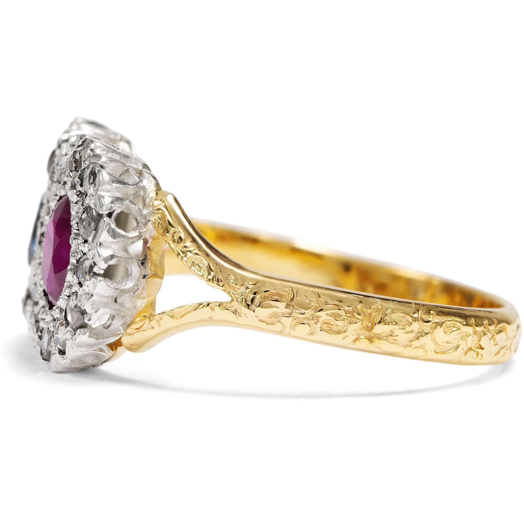 626971-hofer-antikschmuck-Nostalgischer-Ring-aus-Gold-und-Silber-mit-Diamanten-Saphir-und-Rubin-London-um-2000-In-ewiger-Verbindung_2