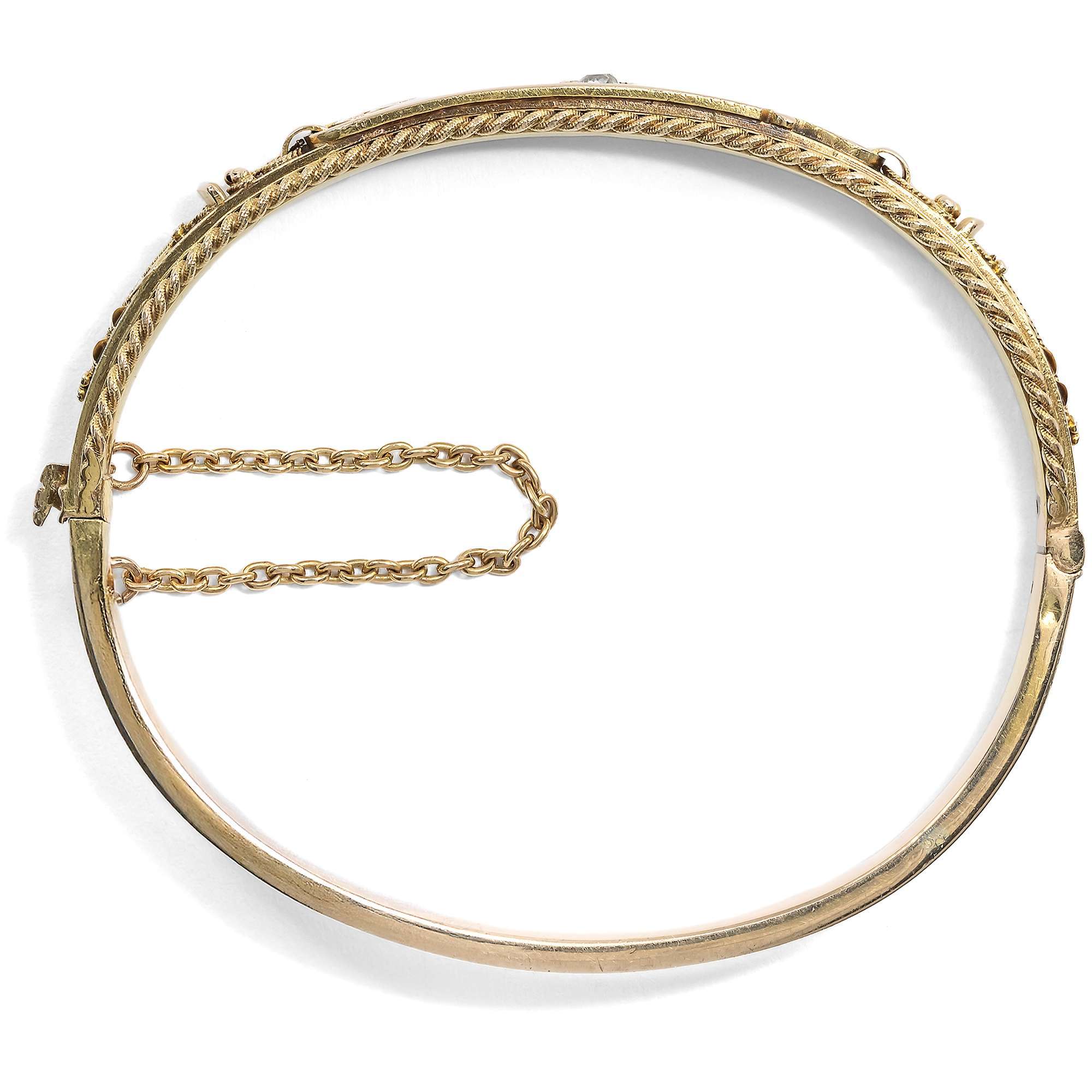 626999-hofer-antikschmuck-Eleganter-Armreif-aus-Gold-mit-Diamant-im-Altschliff-England-um-1880-Ein-Blick-zurueck_4