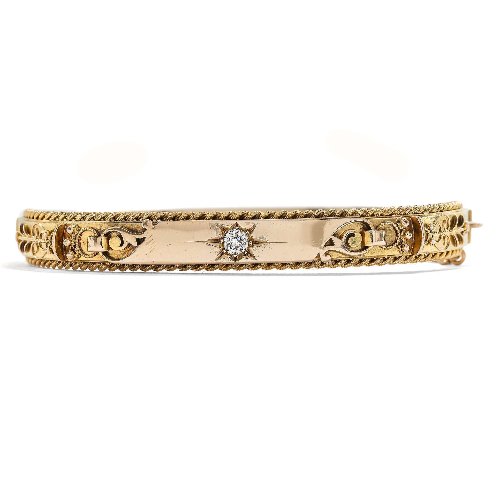 626999-hofer-antikschmuck-Eleganter-Armreif-aus-Gold-mit-Diamant-im-Altschliff-England-um-1880-Ein-Blick-zurueck_5