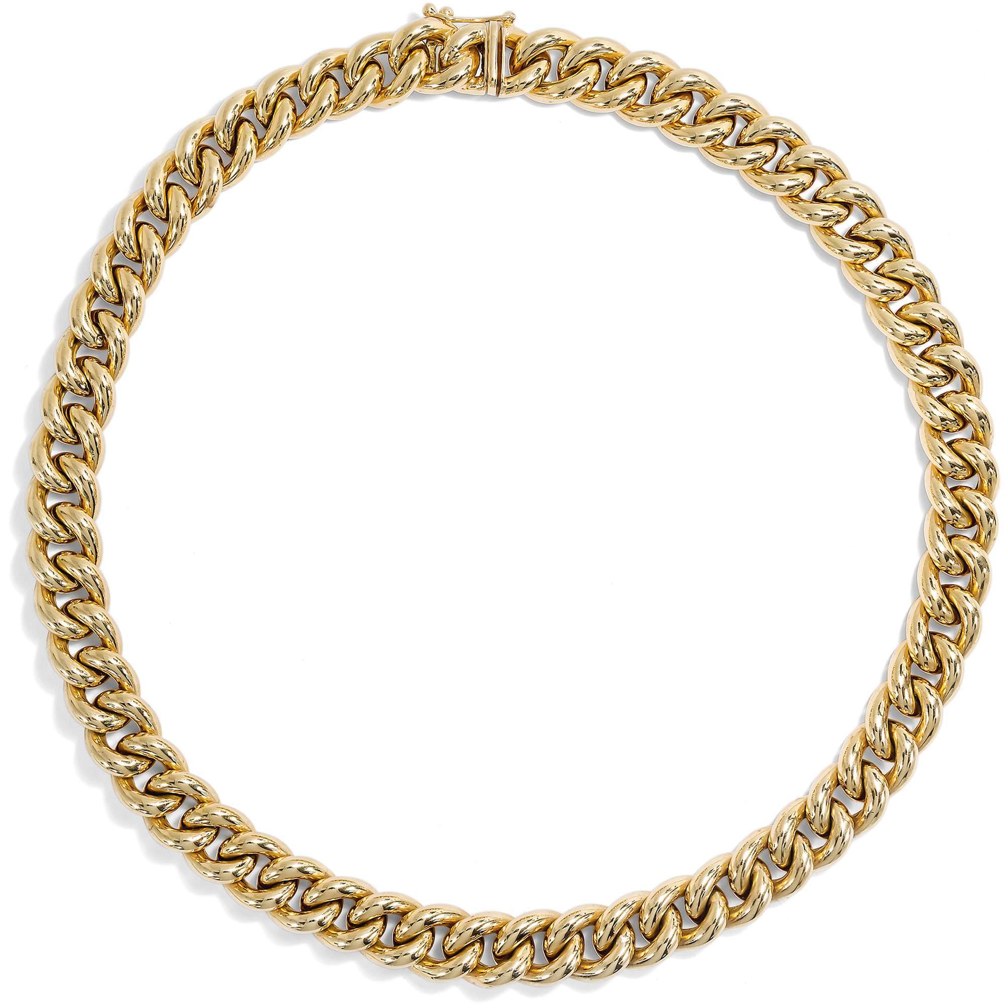 627153-hofer-antikschmuck-Kraeftiges-vintage-Collier-im-Panzermuster-aus-Gold-von-Ceta-Istanbul-um-1985-Das-goldene-Zeitalter