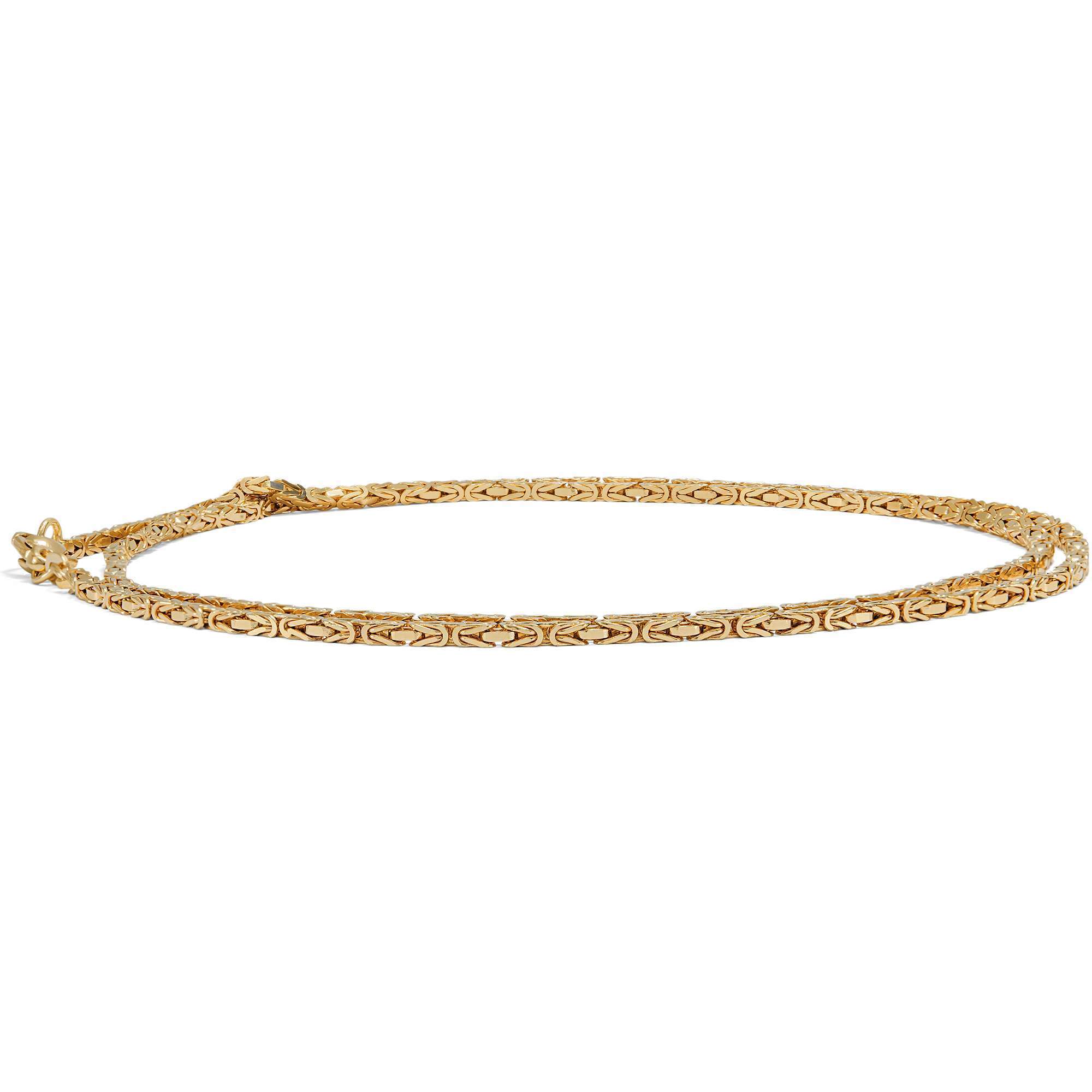 627517-hofer-antikschmuck-Vintage-Koenigskette-aus-roetlichem-Gold-Moensheim-um-1980-An-die-Kette-gelegt_2