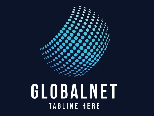 Creative Global Technology Logo Template