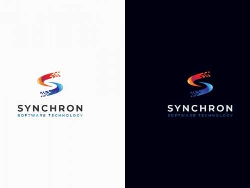 Creative Letter S Technology Logo