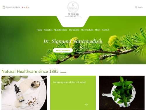 Dr. Sigmund - Wordpress Theme