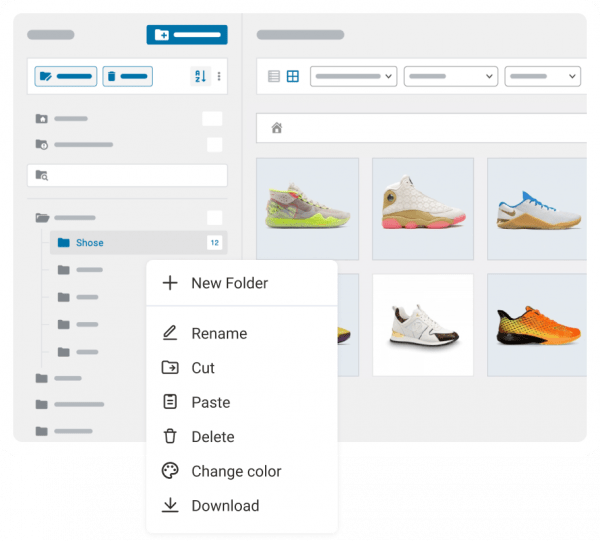 smart-context-menu-filebird-2.png FileBird - WordPress Media Library Folders
